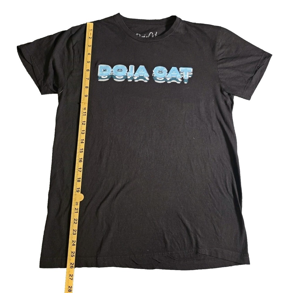 Doja Cat T-shirt Black Size Medium Cotton Graphic Tee